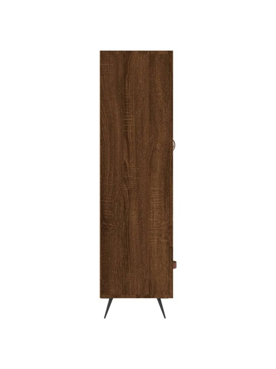 Augstais skapītis, ozolkoka, 69,5x31x115 cm, inženierijas koks