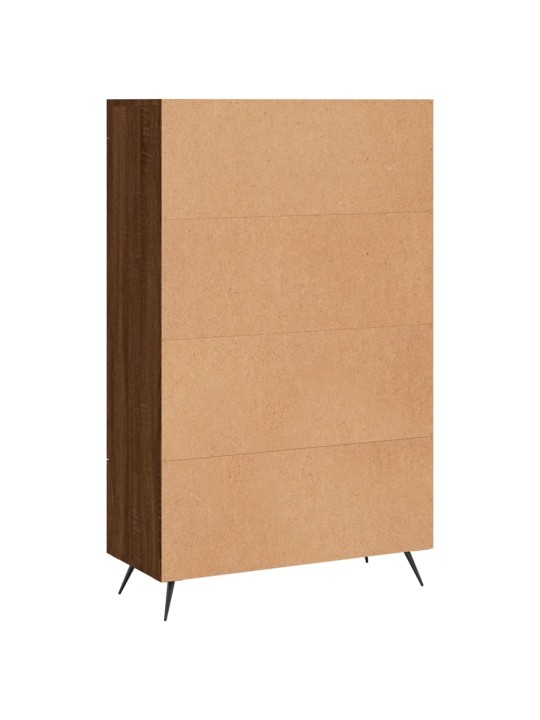 Augstais skapītis, ozolkoka, 69,5x31x115 cm, inženierijas koks