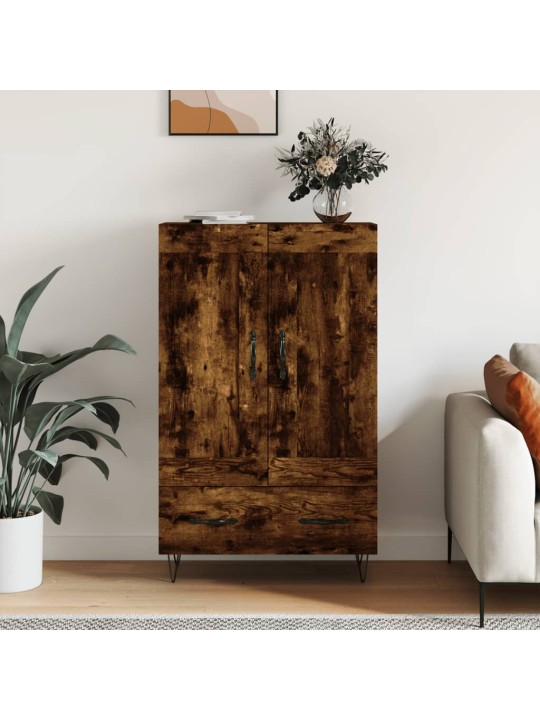 Augstais skapītis, ozolkoka, 69,5x31x115 cm, inženierijas koks