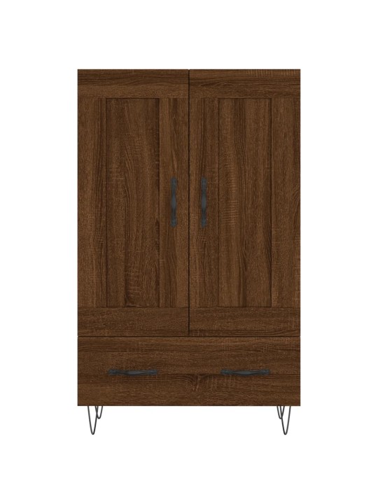 Augstais skapītis, ozolkoka, 69,5x31x115 cm, inženierijas koks
