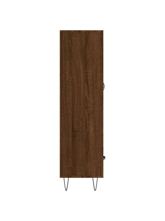 Augstais skapītis, ozolkoka, 69,5x31x115 cm, inženierijas koks
