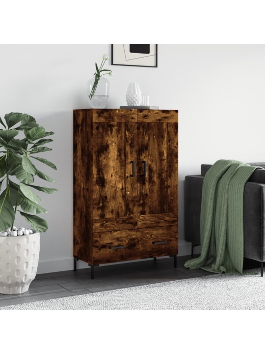 Augstais skapītis, ozolkoka, 69,5x31x115 cm, inženierijas koks