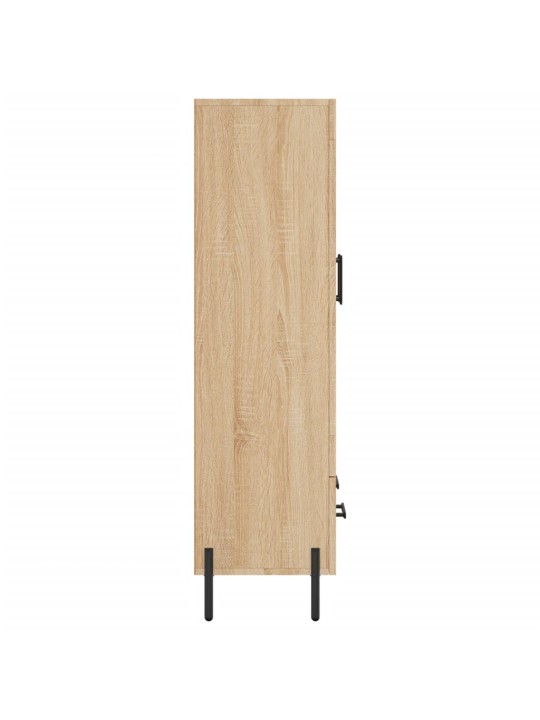 Augstais skapītis, koka krāsa, 69,5x31x115cm, inženierijas koks