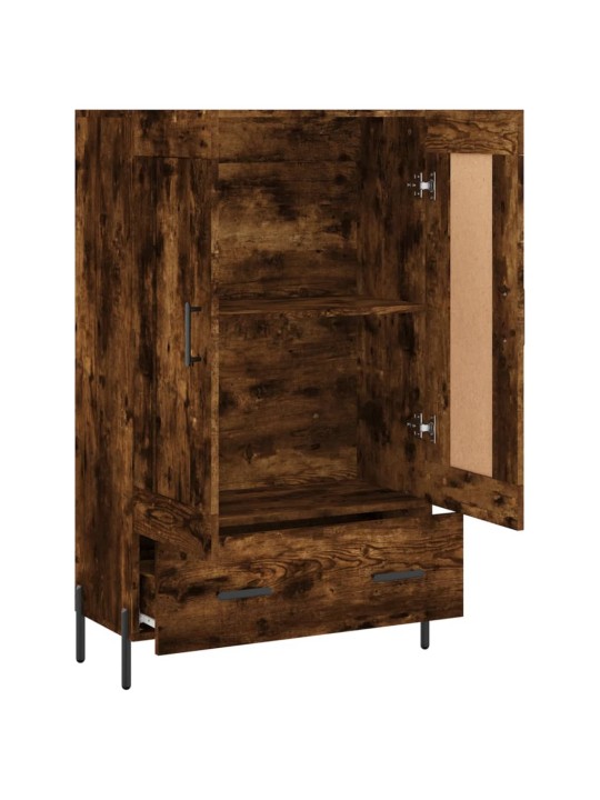 Augstais skapītis, ozolkoka, 69,5x31x115 cm, inženierijas koks