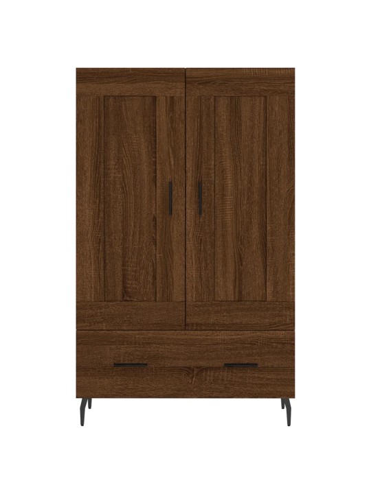 Augstais skapītis, ozolkoka, 69,5x31x115 cm, inženierijas koks