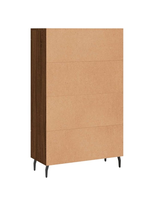 Augstais skapītis, ozolkoka, 69,5x31x115 cm, inženierijas koks