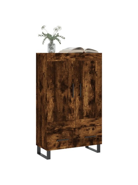 Augstais skapītis, ozolkoka, 69,5x31x115 cm, inženierijas koks