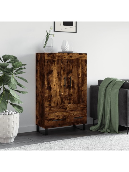 Augstais skapītis, ozolkoka, 69,5x31x115 cm, inženierijas koks