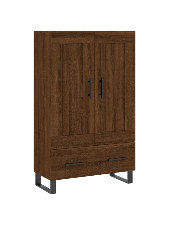 Augstais skapītis, ozolkoka, 69,5x31x115 cm, inženierijas koks