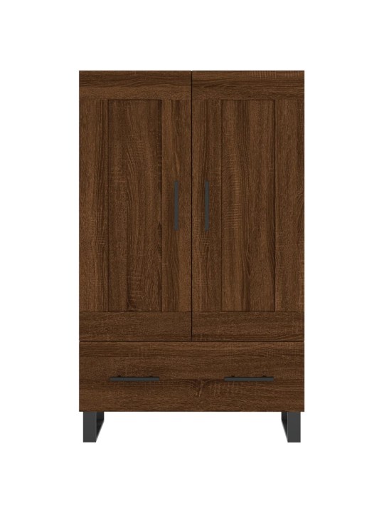 Augstais skapītis, ozolkoka, 69,5x31x115 cm, inženierijas koks