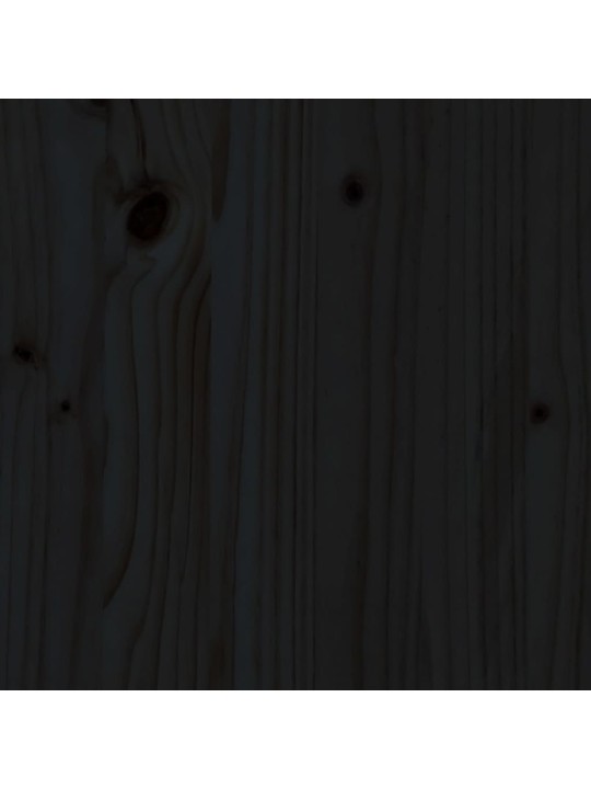 Dārza puķu kaste, žoga dizains, 100x30x30 cm, priedes masīvkoks