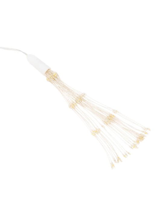Ziemassvētku dekorācija, 140 led, vēsi baltas, 17 cm