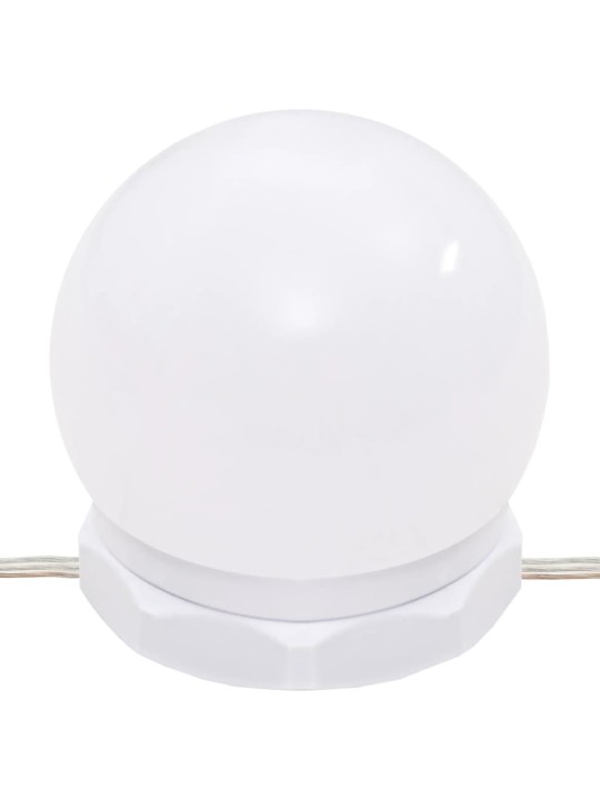 Skapītis ar led un spoguli, melns, 91x15x76,5 cm