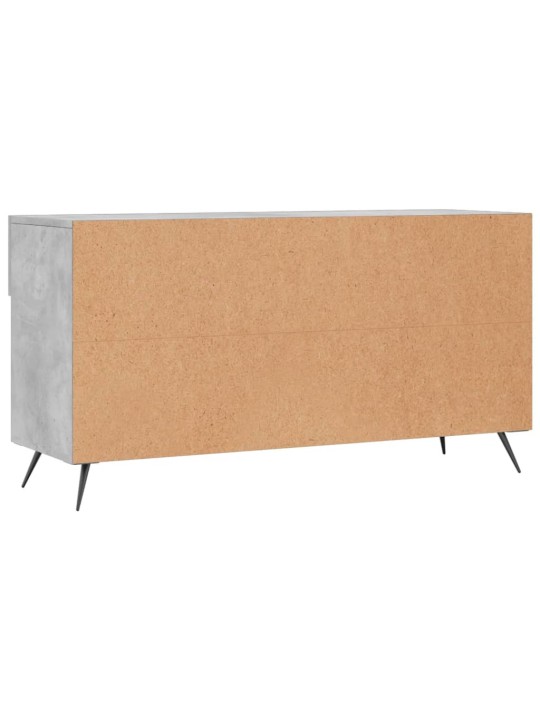 Apavu skapītis, betona pelēks, 102x35x55 cm, inženierijas koks