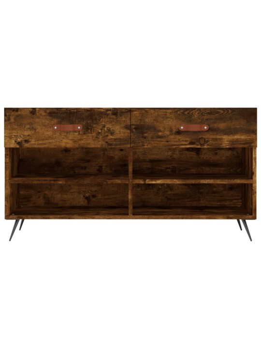 Apavu skapītis, koka krāsa, 102x35x55 cm, inženierijas koks