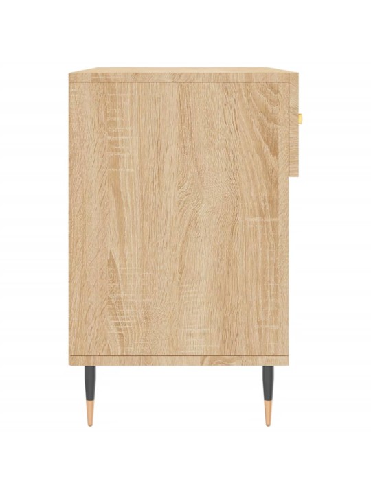 Apavu skapītis, ozolkoka krāsa, 102x35x55 cm, inženierijas koks