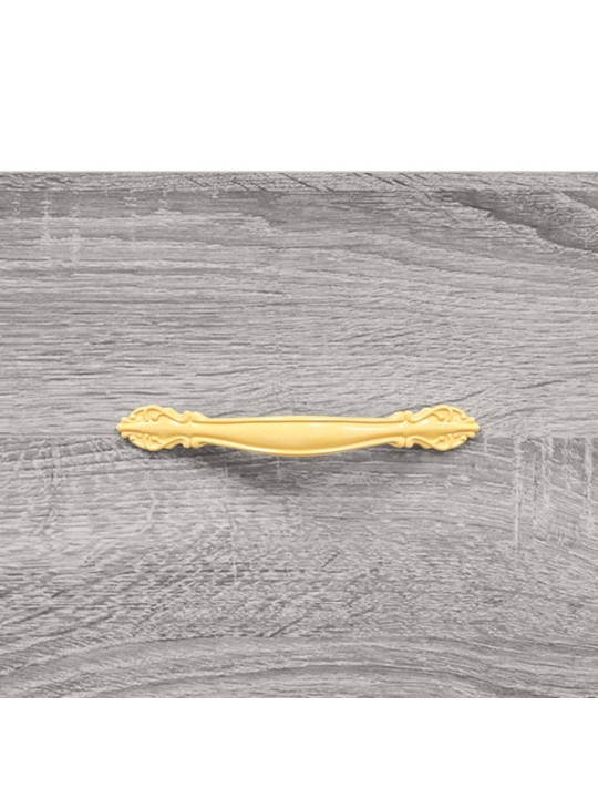 Apavu skapītis, pelēks, 102x35x55 cm, inženierijas koks