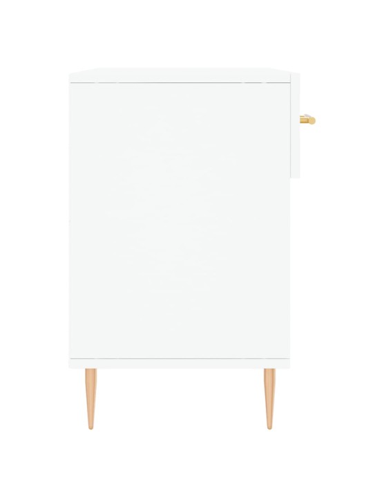 Apavu skapītis, balts, 102x35x55 cm, inženierijas koks