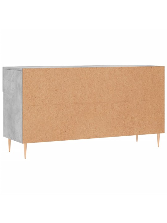 Apavu skapītis, betona pelēks, 102x35x55 cm, inženierijas koks