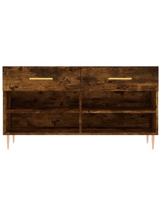 Apavu skapītis, koka krāsa, 102x35x55 cm, inženierijas koks