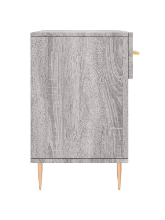 Apavu skapītis, pelēks, 102x35x55 cm, inženierijas koks