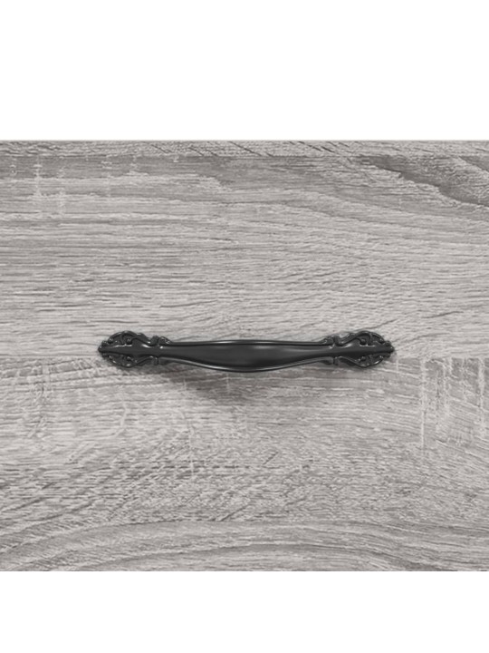 Apavu skapītis, pelēks, 102x35x55 cm, inženierijas koks