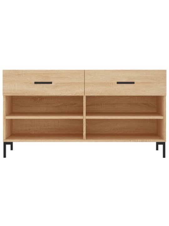 Apavu skapītis, ozolkoka krāsa, 102x35x55 cm, inženierijas koks