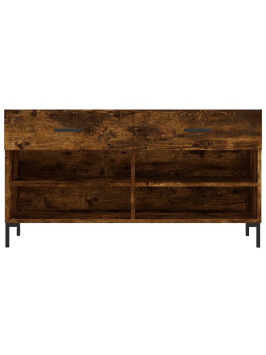 Apavu skapītis, koka krāsa, 102x35x55 cm, inženierijas koks