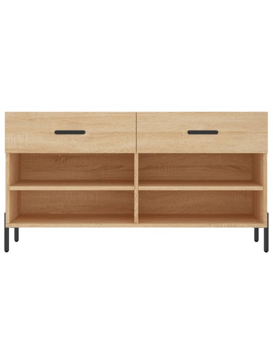 Apavu skapītis, ozolkoka krāsa, 102x35x55 cm, inženierijas koks