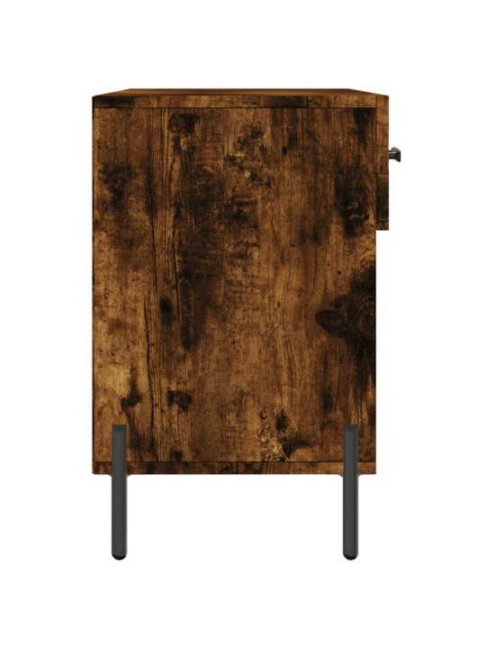 Apavu skapītis, koka krāsa, 102x35x55 cm, inženierijas koks