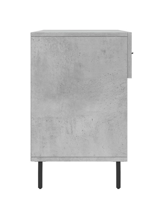 Apavu skapītis, betona pelēks, 102x35x55 cm, inženierijas koks