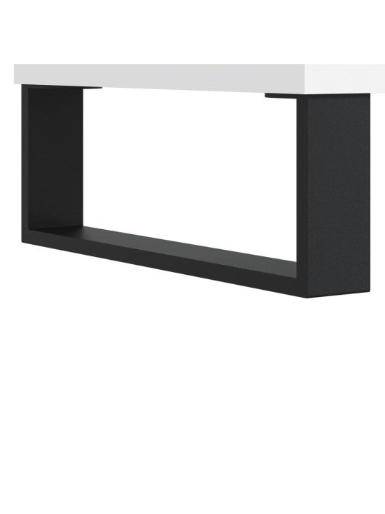 Apavu skapītis, balts, 102x35x55 cm, inženierijas koks