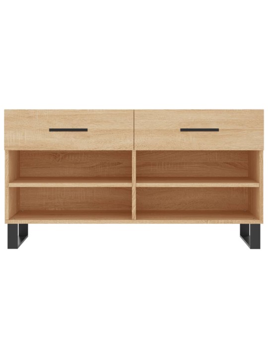 Apavu skapītis, ozolkoka krāsa, 102x35x55 cm, inženierijas koks