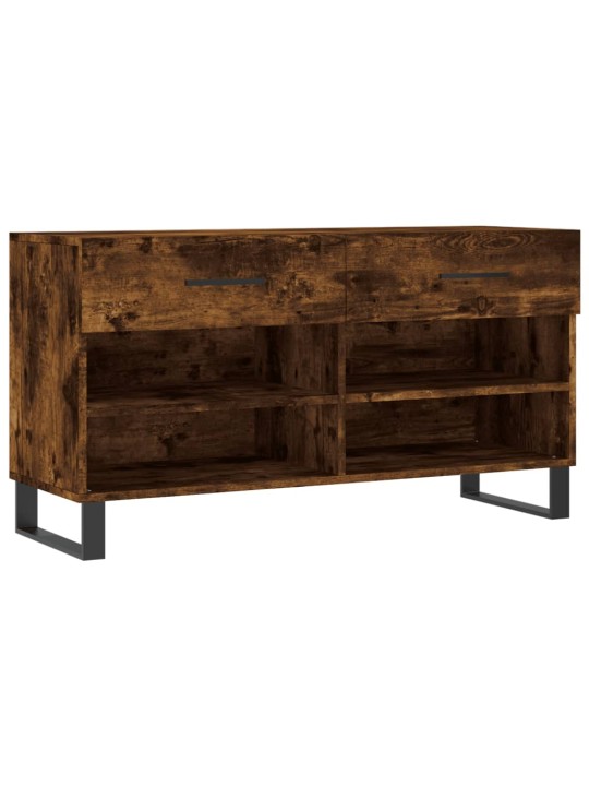 Apavu skapītis, koka krāsa, 102x35x55 cm, inženierijas koks