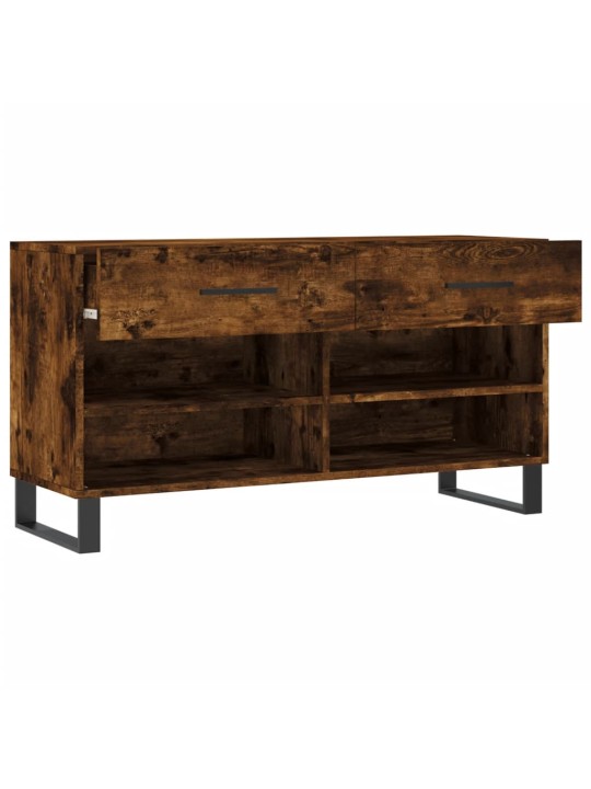 Apavu skapītis, koka krāsa, 102x35x55 cm, inženierijas koks