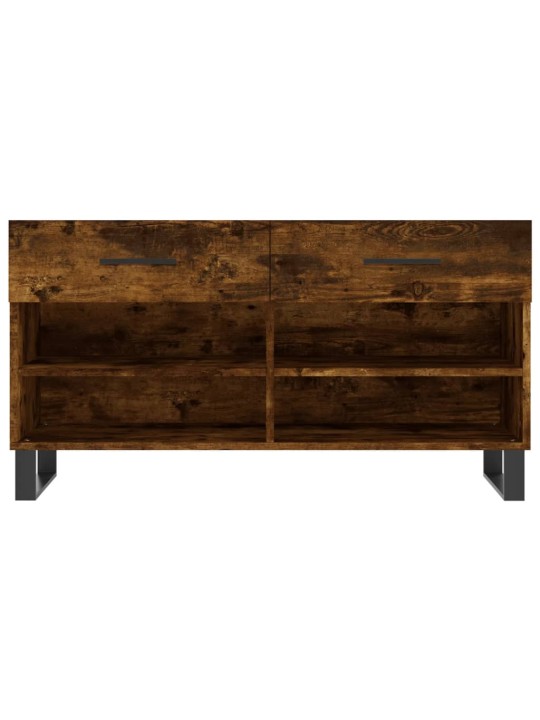 Apavu skapītis, koka krāsa, 102x35x55 cm, inženierijas koks