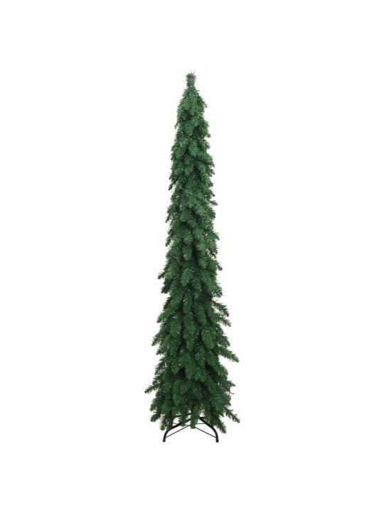 Izgaismota mākslīgā ziemassvētku egle ar 100 led, 180 cm