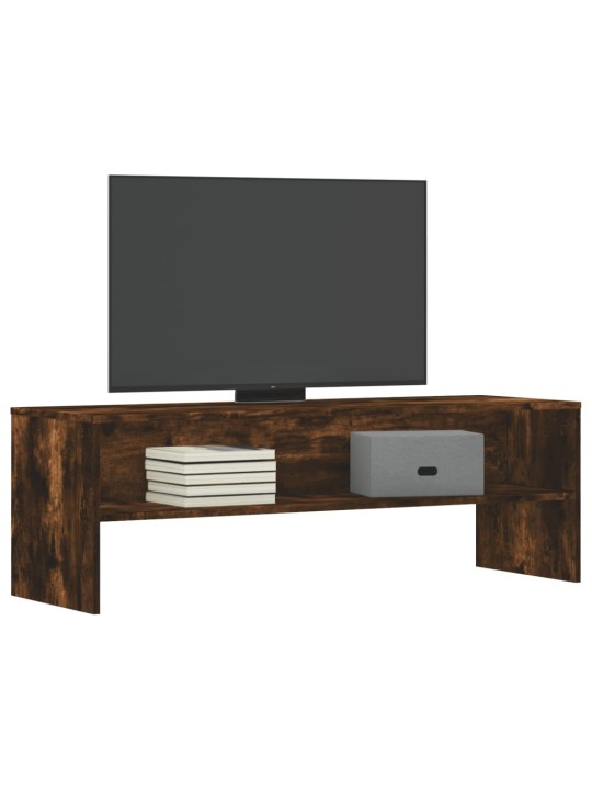 Tv skapītis, 120x40x40 cm, ozola krāsa, inženierijas koks