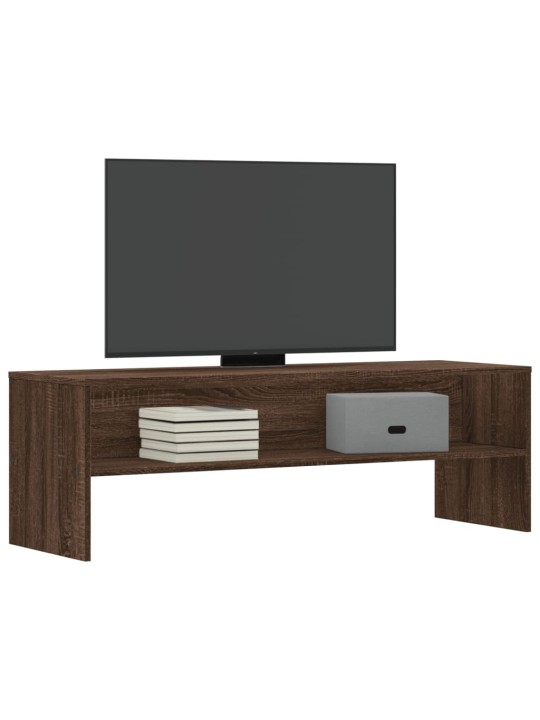 Tv skapītis, 120x40x40 cm, brūna ozola, inženierijas koks