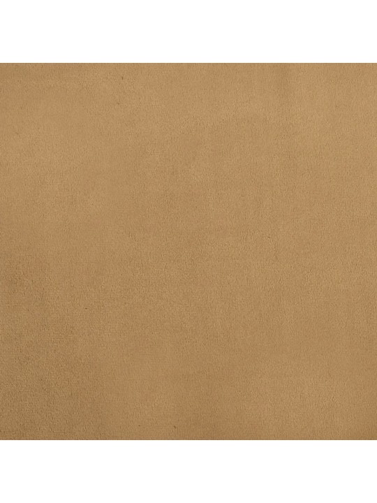 Bērnu dīvāns, brūns, 90x53x30 cm, samts