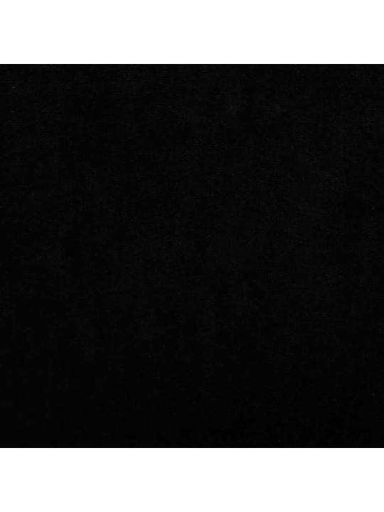 Bērnu dīvāns, melns, 100x50x26 cm, samts