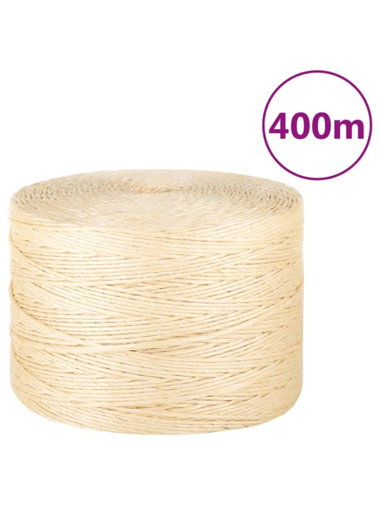 Virve, 3 mm, 400 m, 100% sizals