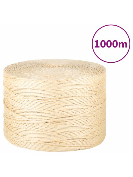 Virve, 3 mm, 1000 m, 100% sizals