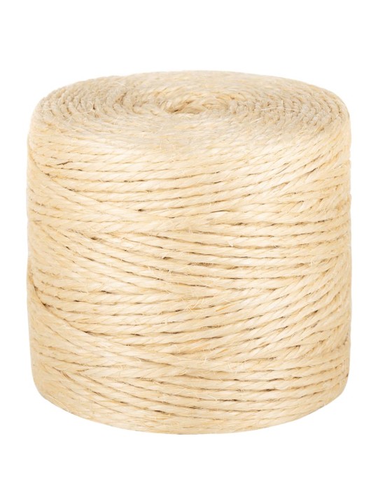 Virve, 4 mm, 500 m, 100% sizals