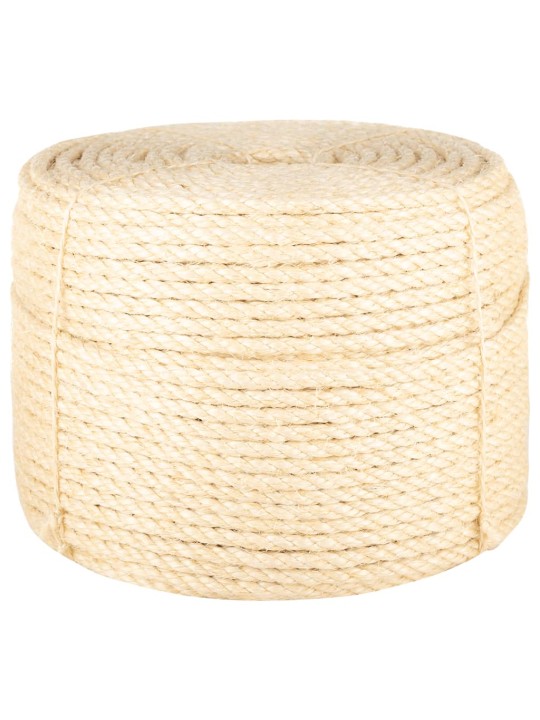 Virve, 10 mm, 25 m, 100% sizals