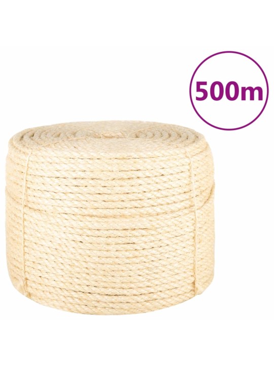 Virve, 10 mm, 500 m, 100% sizals