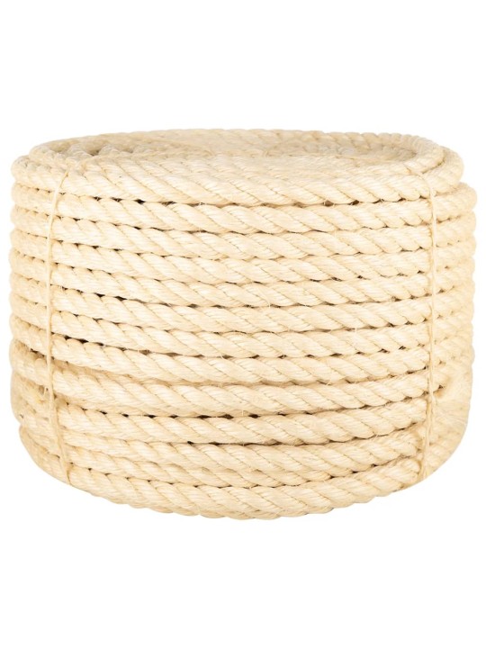 Virve, 20 mm, 25 m, 100% sizals
