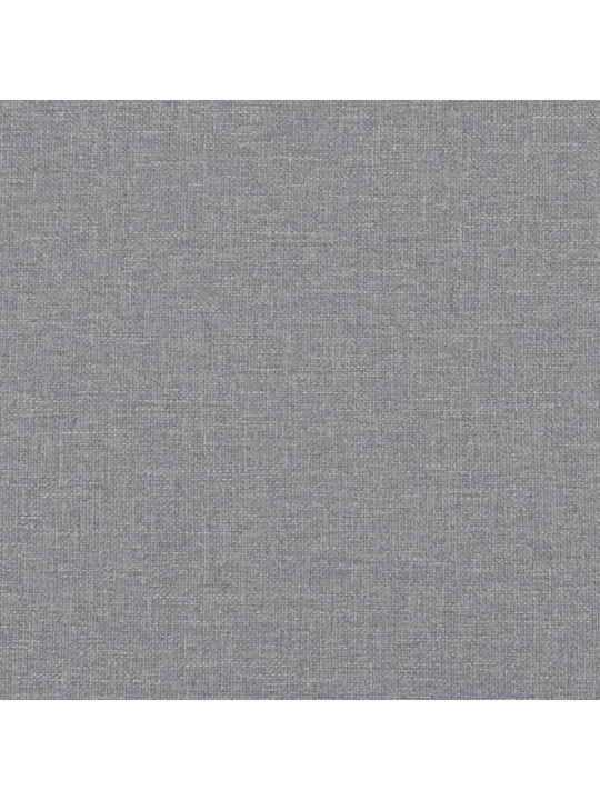 Izvelkams dīvāns ar atvilktnēm, gaiši pelēks, 100x200cm, audums