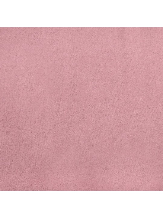 Dīvāngulta ar matraci, rozā samts, 90x200 cm