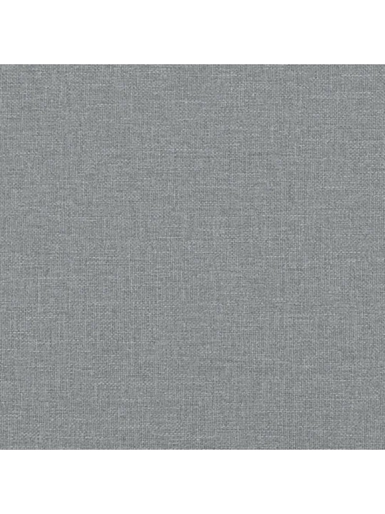 Izvelkams dīvāns, gaiši pelēks, 100x200 cm, audums